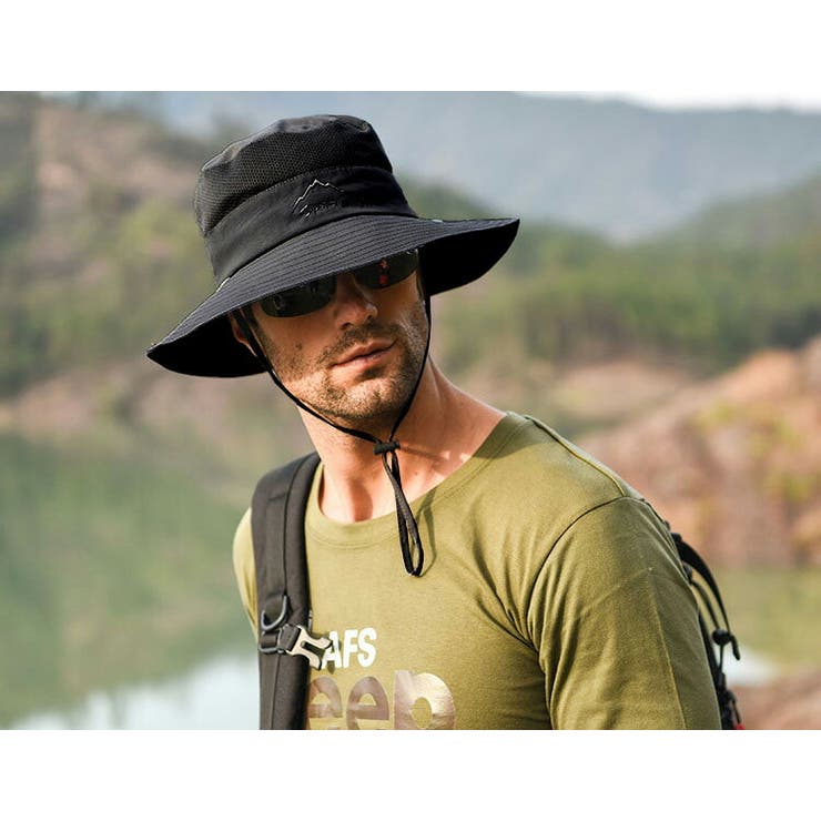 360度日除けハット フェイスガード 折りたたみ | teddyshop | 詳細画像10 