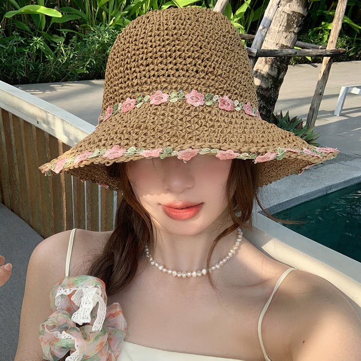 麦わら帽子 レディース UVカット | teddyshop | 詳細画像11 