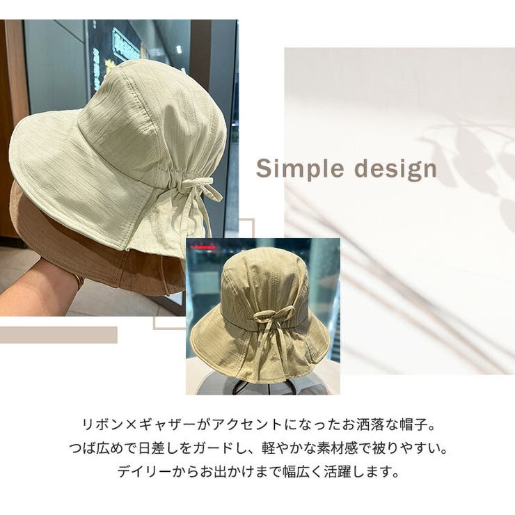 バケットハット 帽子 レディース | teddyshop | 詳細画像3 