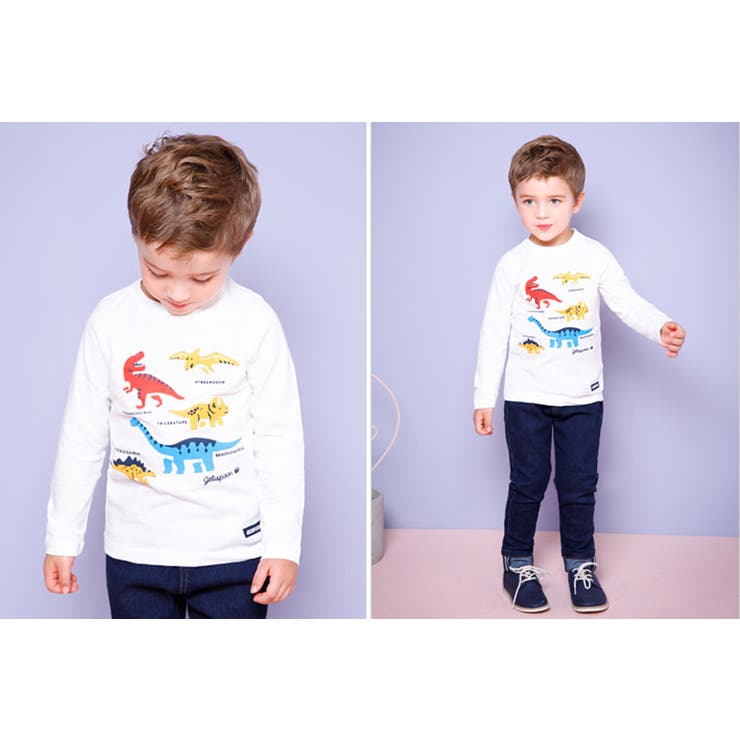 長袖tシャツ 恐竜 プリント 品番 Ty Kids Teddy キッズ テディーショップ のキッズ ファッション通販 Shoplist ショップリスト