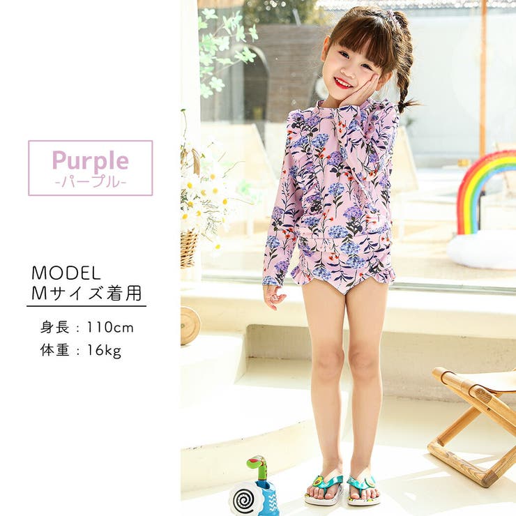 キッズ水着女の子ワンピースセパレートショートパンツ2点セットティアードフレア胸元カットアウトリボン着やすい子供ベビージュニア90cm100cm110cm120cm130cm140cm可愛いお洒落総柄幼稚園保育園小学生露出控えめ夏海プールビーチ2020新作
