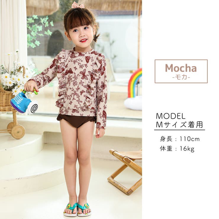 キッズ水着女の子ワンピースセパレートショートパンツ2点セットティアードフレア胸元カットアウトリボン着やすい子供ベビージュニア90cm100cm110cm120cm130cm140cm可愛いお洒落総柄幼稚園保育園小学生露出控えめ夏海プールビーチ2020新作