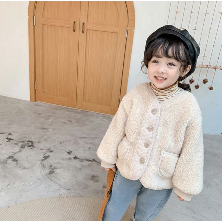 ボア ジャケット キッズ[品番：TY000008144]｜Kids Teddy