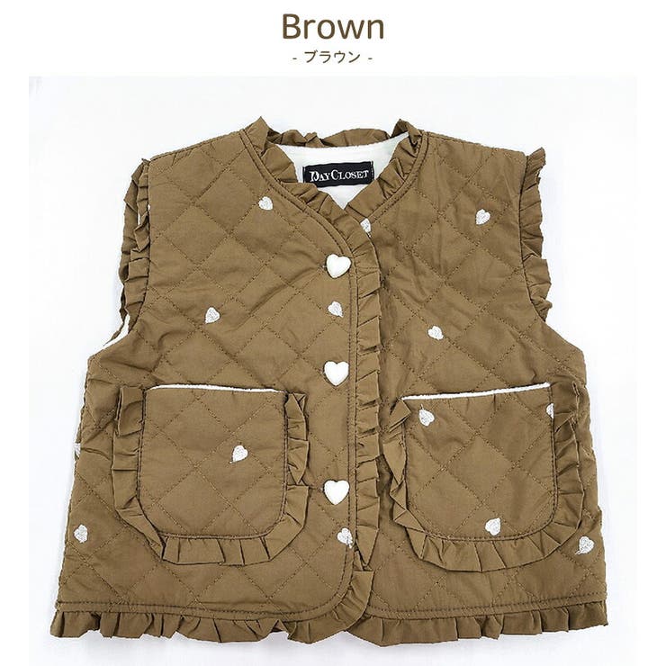 ベスト キッズ キルティング[品番：TY000008253]｜Kids Teddy