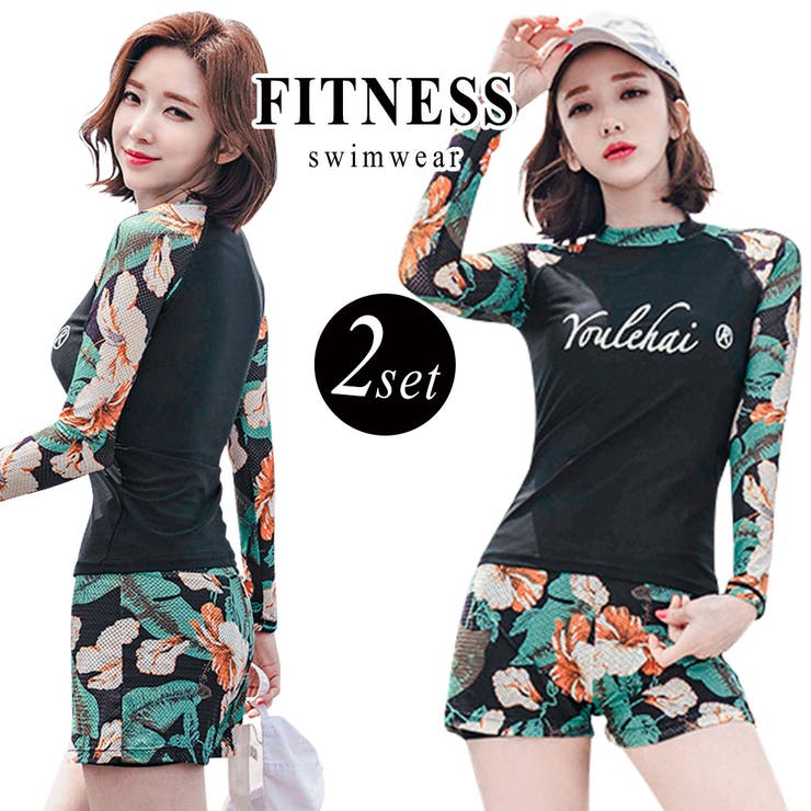 フィットネス水着 レディース 体型カバー水着 品番 Ty Teddy テディ のレディース ファッション通販 Shoplist ショップリスト