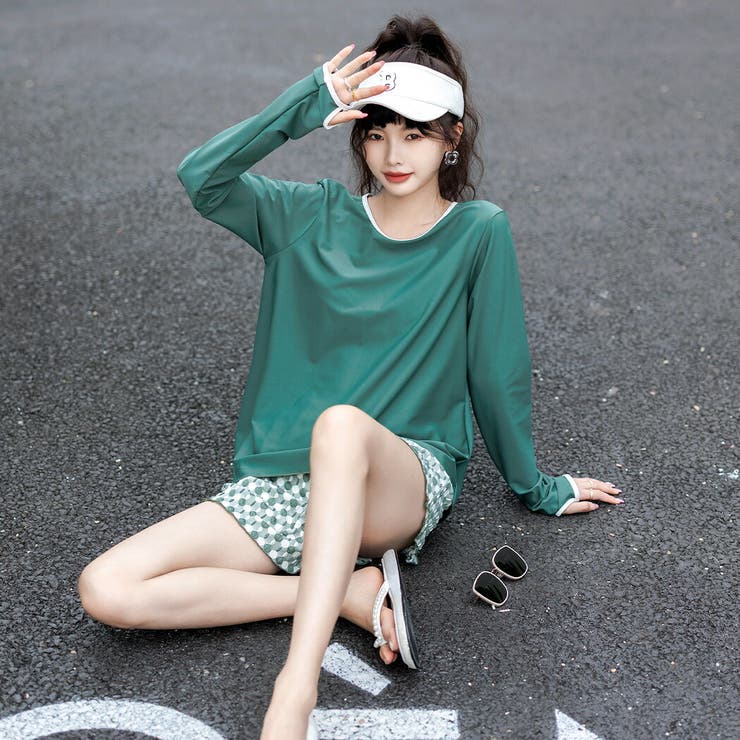 水着体型カバー 全4色 ビキニ | teddyshop | 詳細画像24 