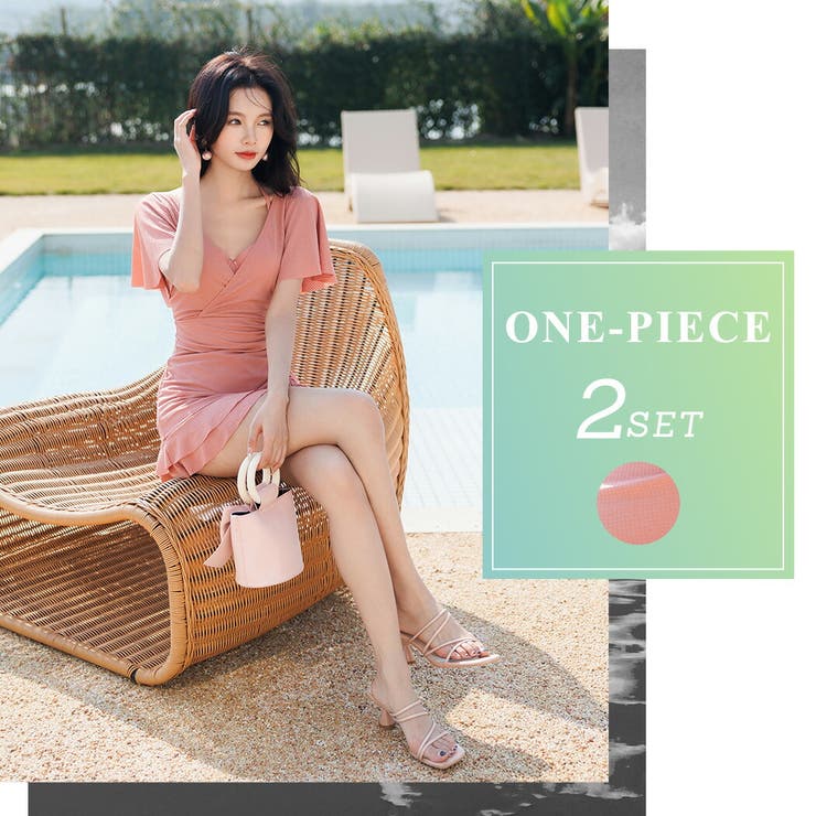 水着体型カバー ワンピース フリル | teddyshop | 詳細画像13 