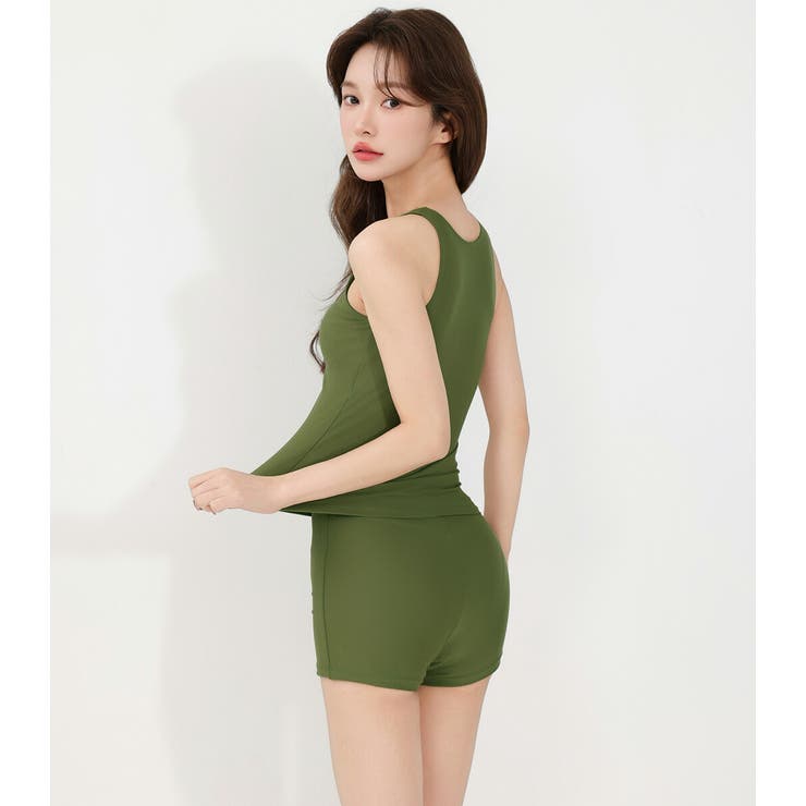 水着体型カバー タンキニ 大きいサイズ | teddyshop | 詳細画像21 