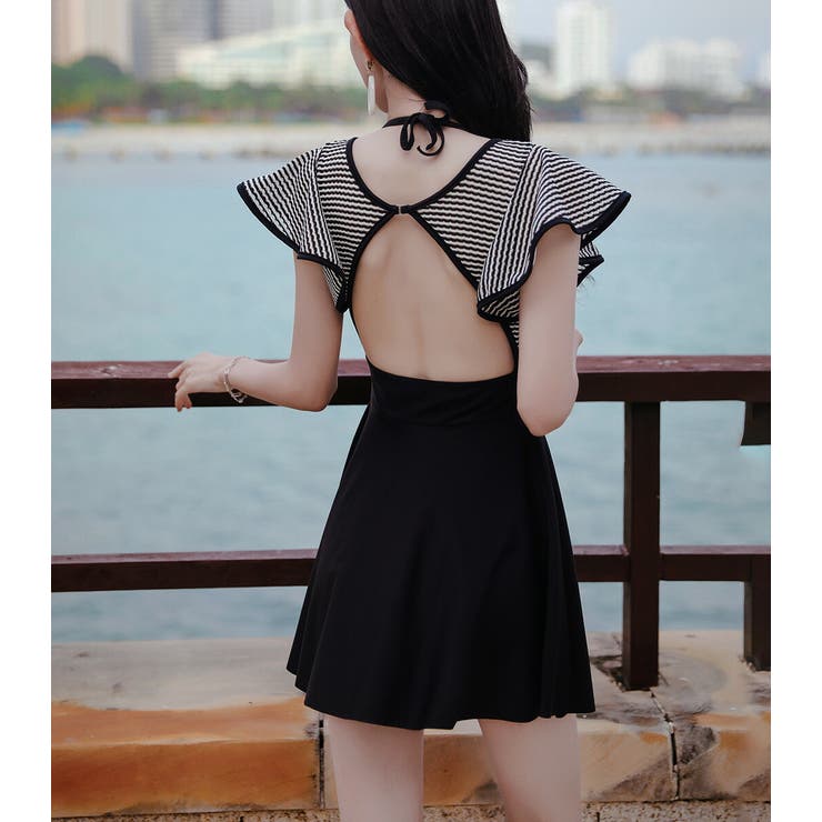 水着体型カバー ワンピース オールインワン | teddyshop | 詳細画像13 