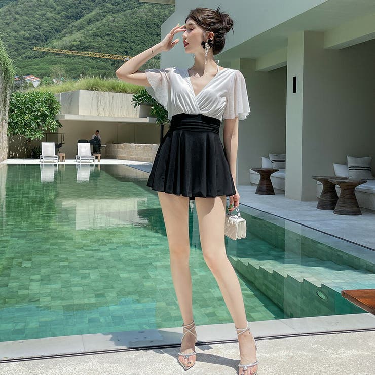 水着体型カバー ワンピース レディース | teddyshop | 詳細画像7 