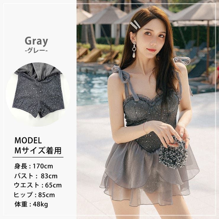 水着 ワンピース 盛れる | teddyshop | 詳細画像6 