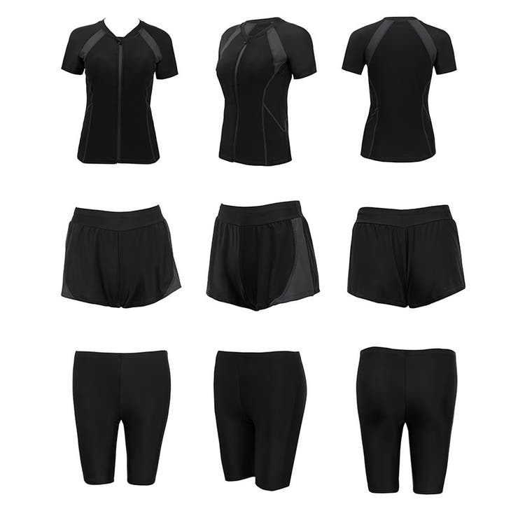 フィットネス 水着体型カバー 4点セット | teddyshop | 詳細画像13 