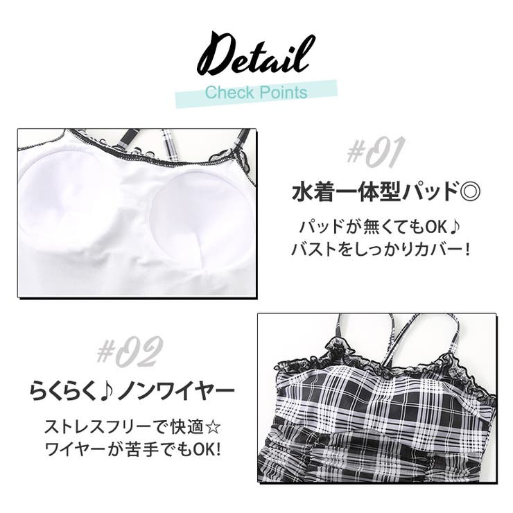 水着体型カバー ワンピース レディース | teddyshop | 詳細画像4 