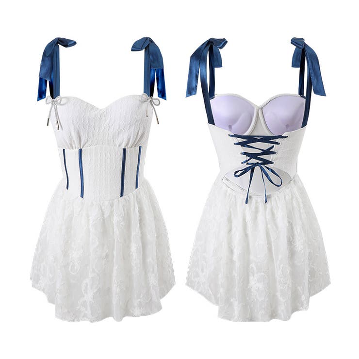 水着体型カバー ワンピース オールインワン | teddyshop | 詳細画像20 