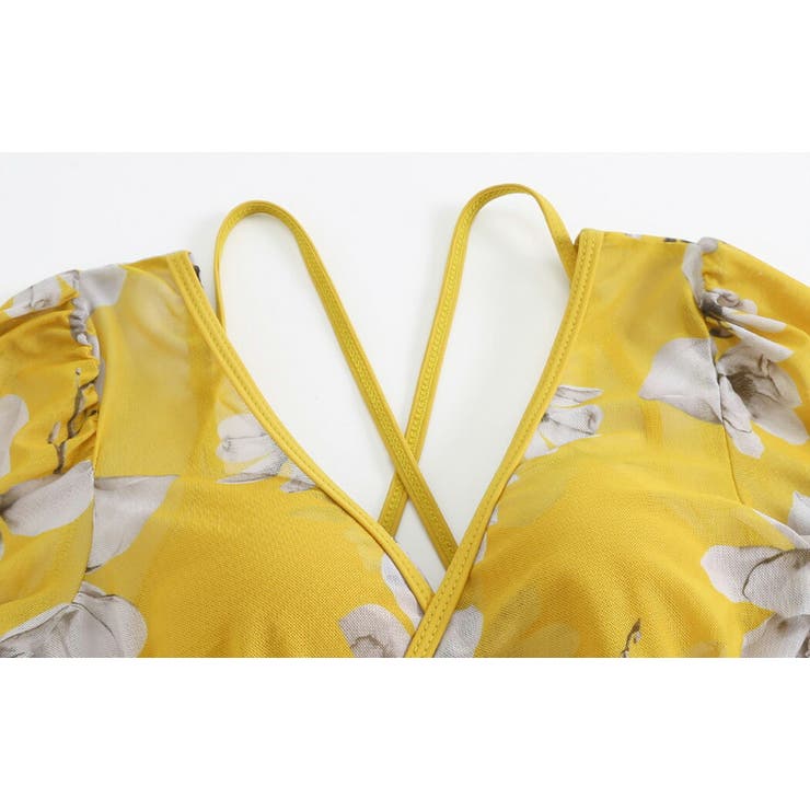 ワンピース水着 体型カバー 花柄 | teddyshop | 詳細画像20 