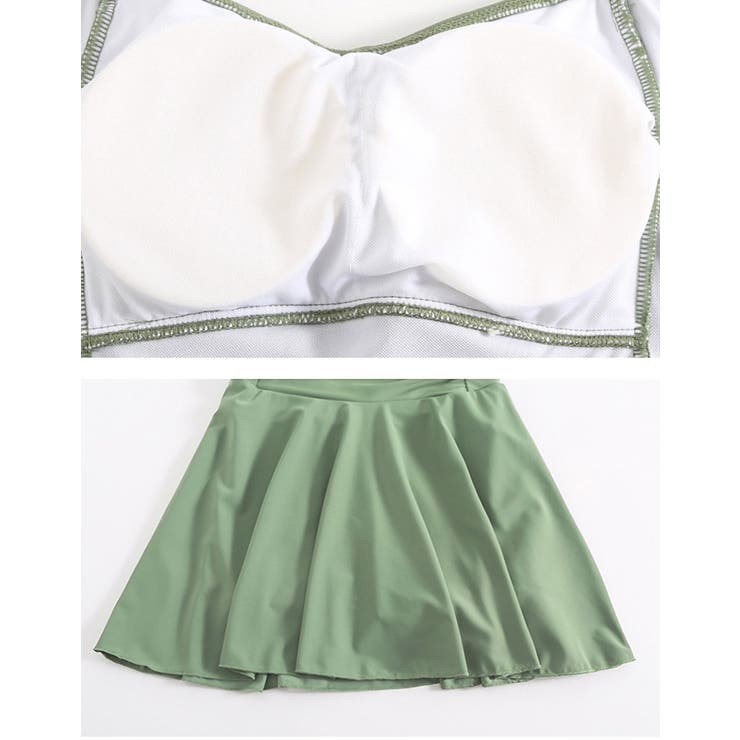 水着体型カバー ワンピース 無地 | teddyshop | 詳細画像26 