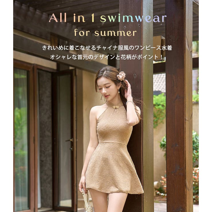 水着 ワンピース 花柄 | teddyshop | 詳細画像3 