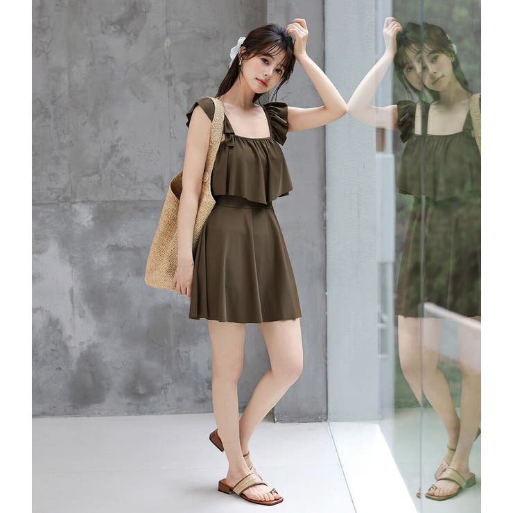 水着体型カバー ワンピース レディース | teddyshop | 詳細画像21 