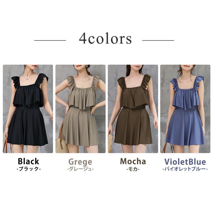 水着体型カバー ワンピース レディース | teddyshop | 詳細画像7 