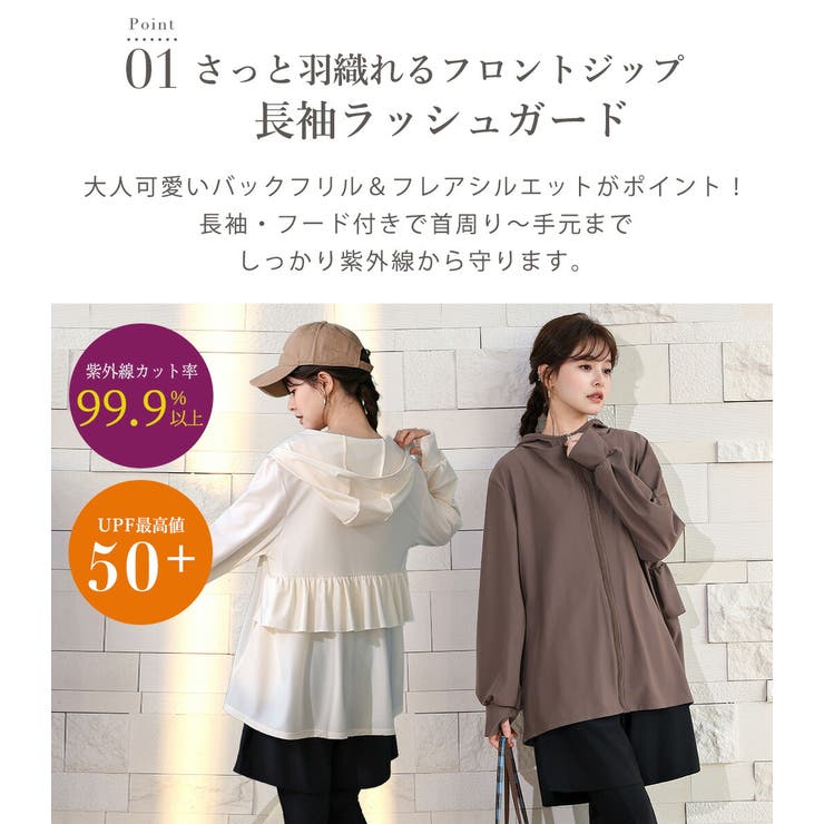 UVカット率 99%以上 水着 | teddyshop | 詳細画像5 