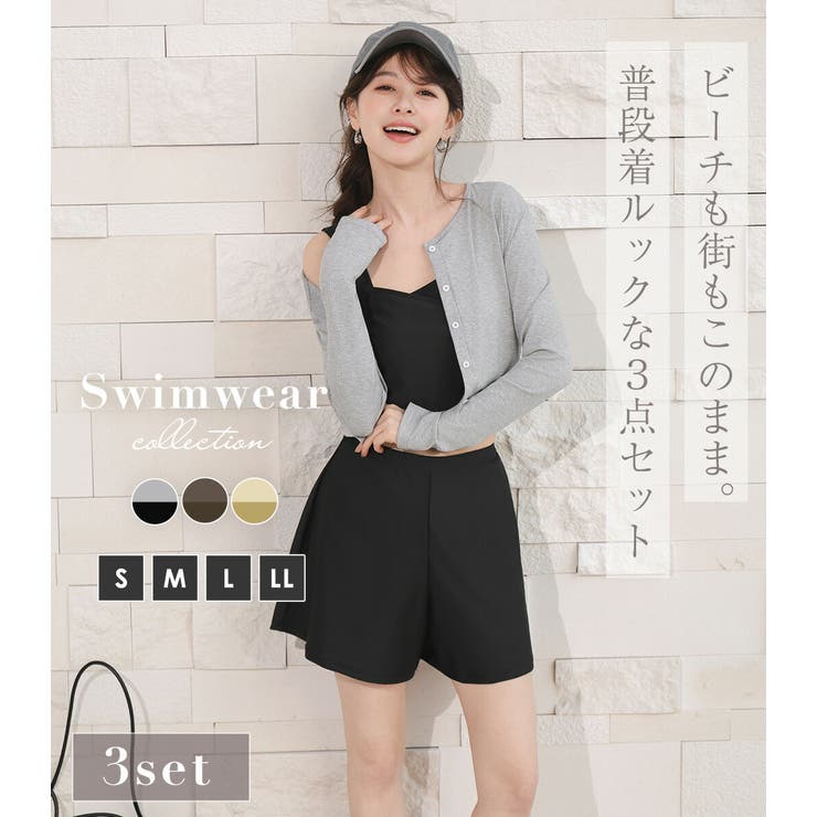 水着 体型カバー レディース | teddyshop | 詳細画像2 