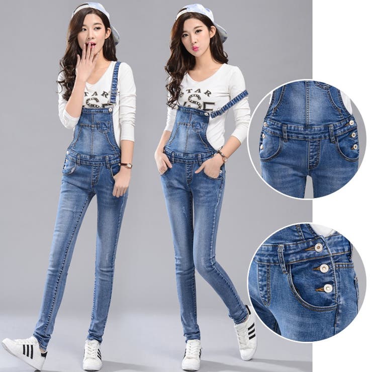 オーバーオール レディース デニム | teddyshop | 詳細画像17 