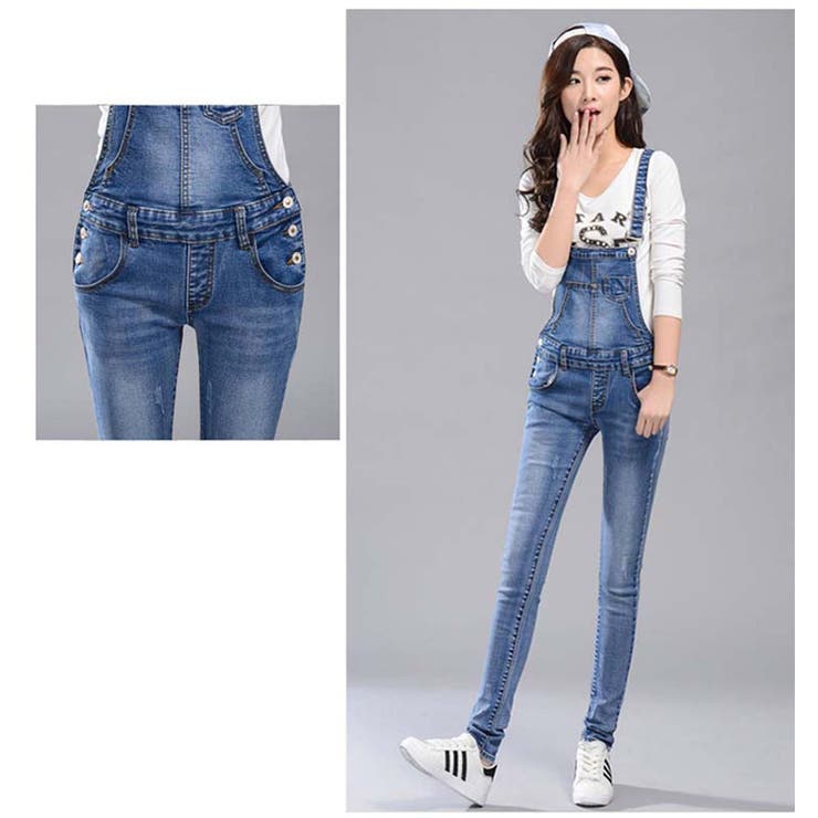 オーバーオール レディース デニム | teddyshop | 詳細画像19 