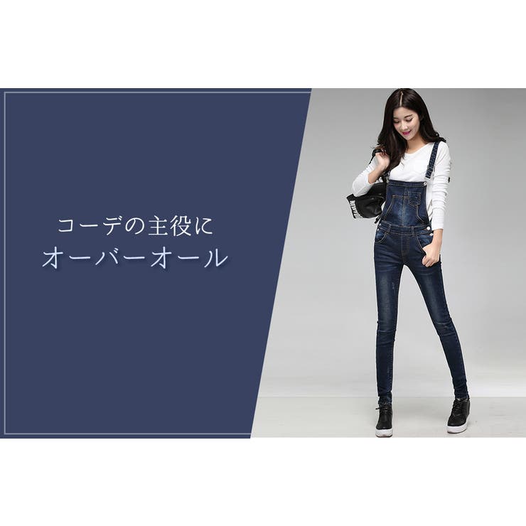 オーバーオール レディース デニム | teddyshop | 詳細画像7 