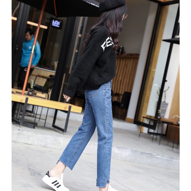 カットオフデニム レディース ストレート | teddyshop | 詳細画像8 