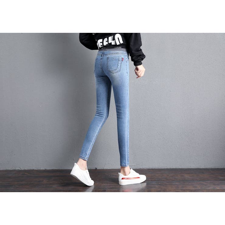 ストレッチデニム レディース ストレート | teddyshop | 詳細画像14 