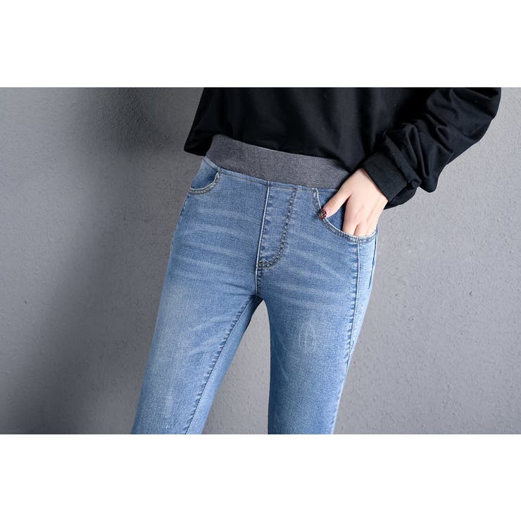 ストレッチデニム レディース ストレート | teddyshop | 詳細画像15 