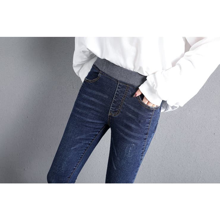 ストレッチデニム レディース ストレート | teddyshop | 詳細画像12 