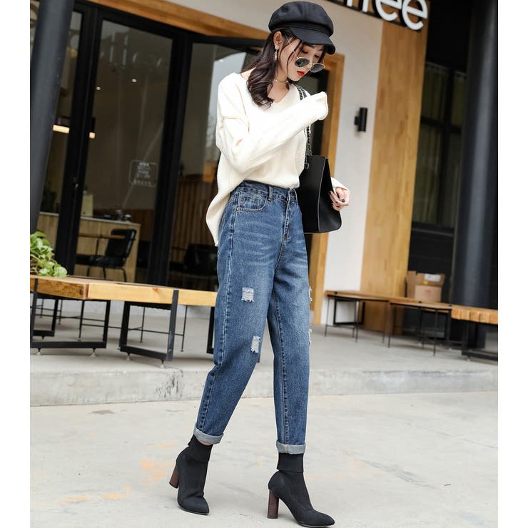 デニムパンツ レディース ストレート | teddyshop | 詳細画像12 