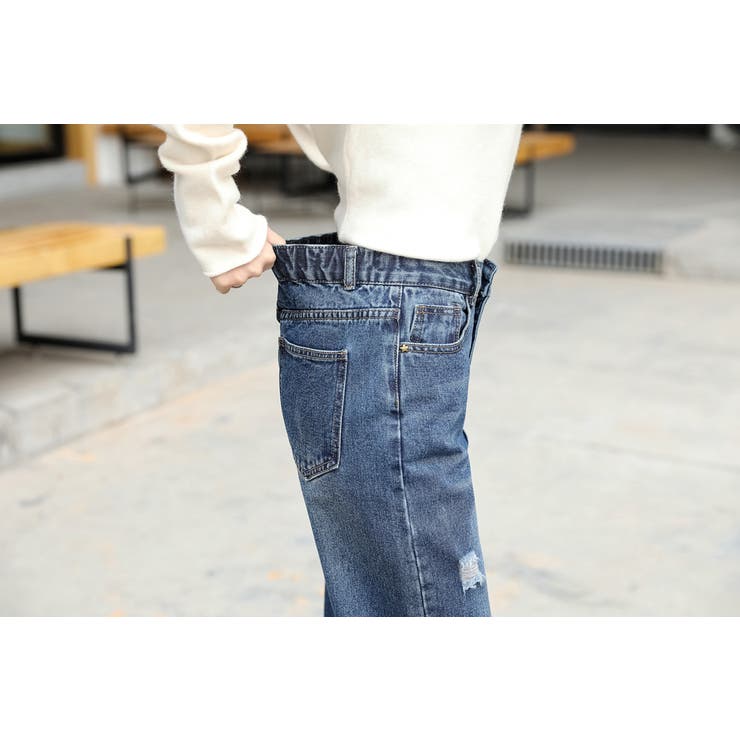 デニムパンツ レディース ストレート | teddyshop | 詳細画像15 