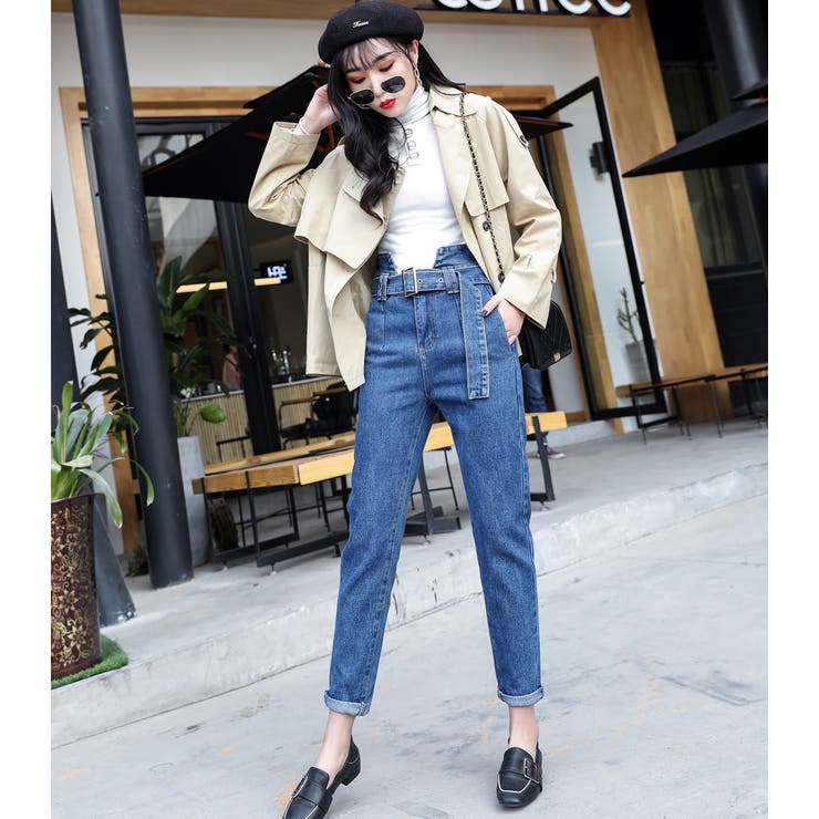 タックパンツ レディース ストレート | teddyshop | 詳細画像4 