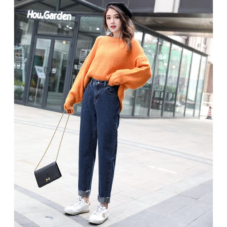 テーパードデニム レディース ストレート | teddyshop | 詳細画像9 