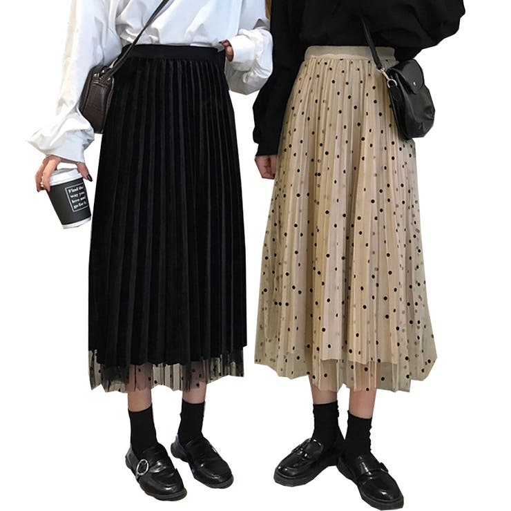 プリーツスカート チュールスカート ミモレ丈 品番 Ty Teddyshop テディーショップ のレディースファッション通販 Shoplist ショップリスト