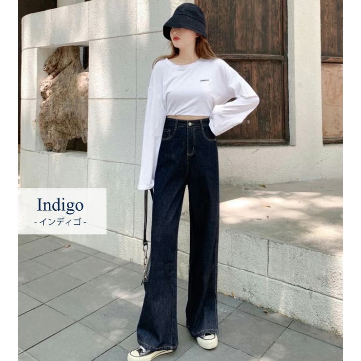 ワイドパンツ デニム レディース | teddyshop | 詳細画像3 