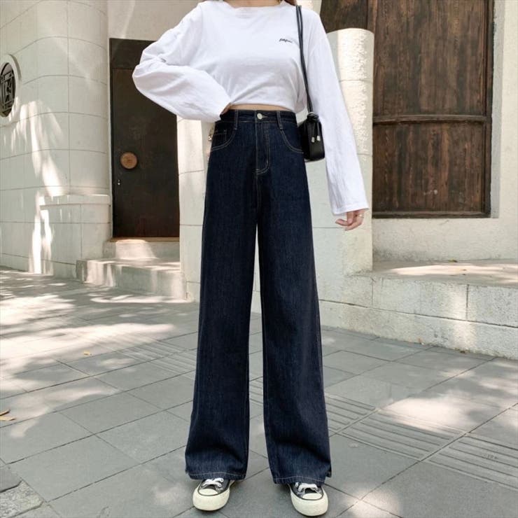 ワイドパンツ デニム レディース | teddyshop | 詳細画像4 