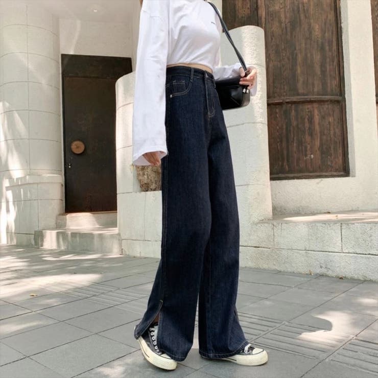 ワイドパンツ デニム レディース | teddyshop | 詳細画像5 