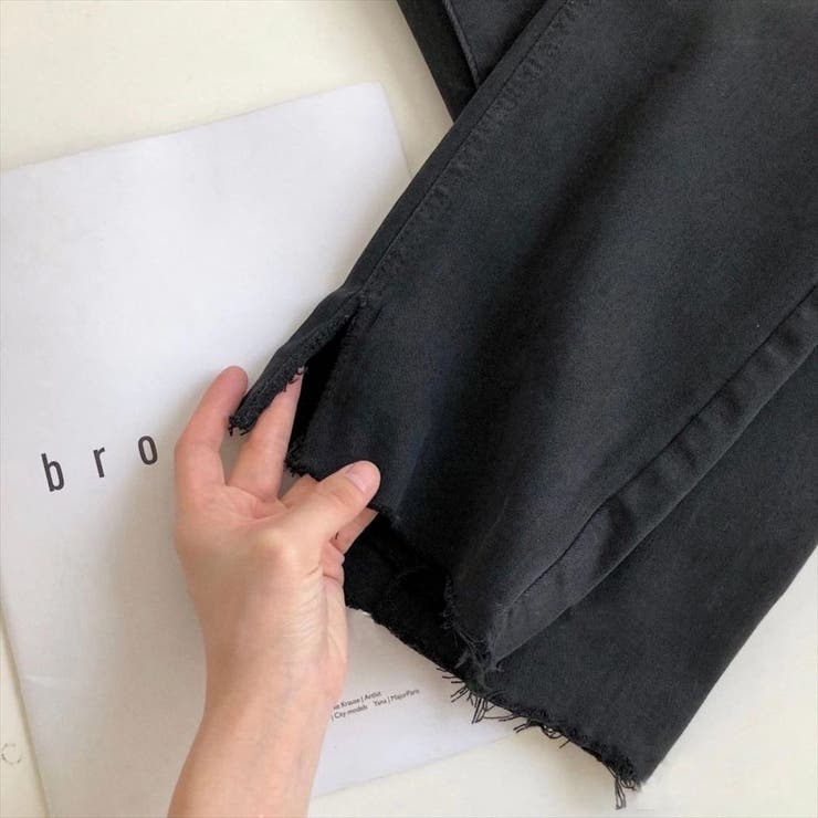 デニムパンツ レディース ロング丈 | teddyshop | 詳細画像9 