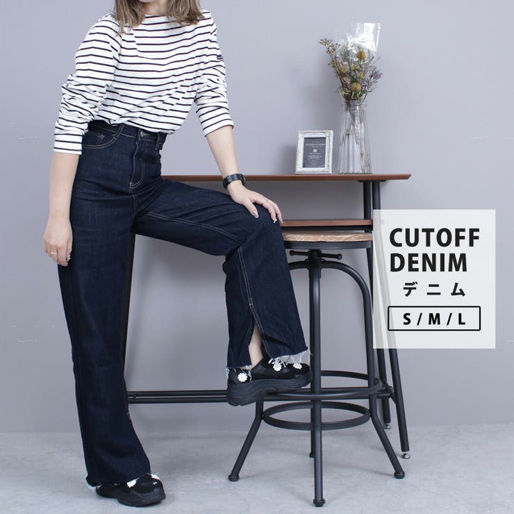 ワイドパンツ デニム レディース | teddyshop | 詳細画像1 