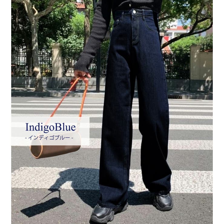 フレアデニム ワイドパンツ レディース | teddyshop | 詳細画像3 