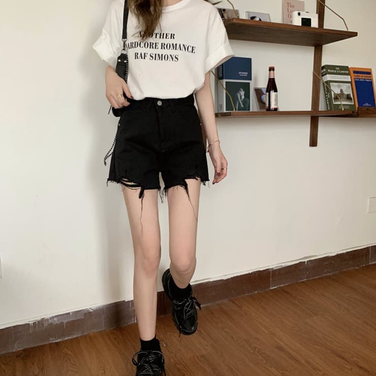 ショートパンツ 夏 デニム[品番：TY000006232]｜teddyshop