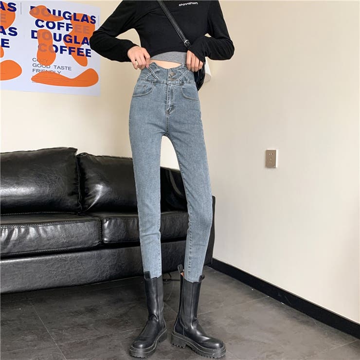 スキニージーンズ デニムパンツ ジーンズ | teddyshop | 詳細画像6 