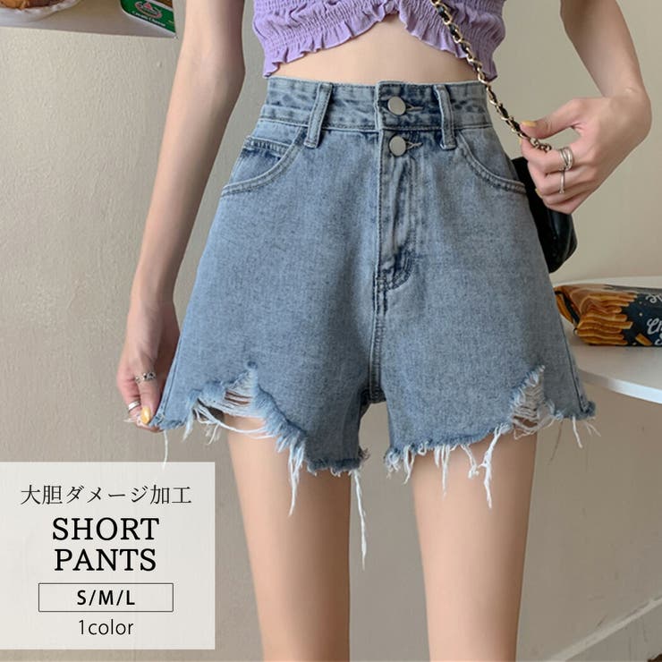 ショートパンツ レディース 韓国ファッション | teddyshop | 詳細画像1 