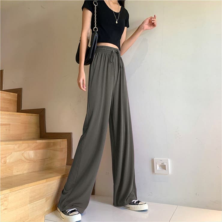 ワイドルーズパンツ レディース 秋冬 | teddyshop | 詳細画像16 