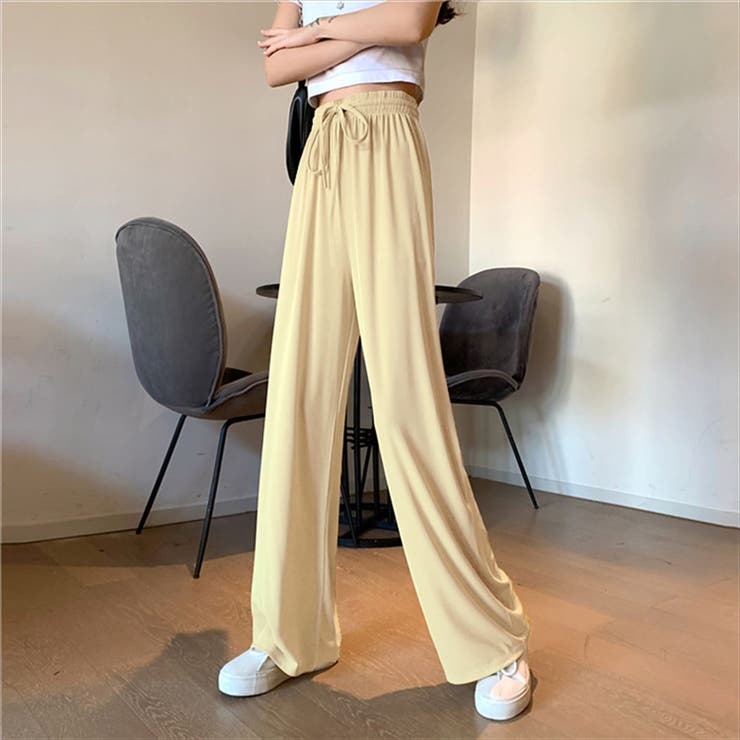 ワイドルーズパンツ レディース 秋冬 | teddyshop | 詳細画像18 
