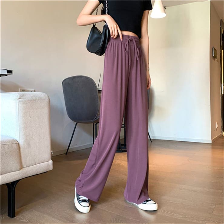 ワイドルーズパンツ レディース 秋冬 | teddyshop | 詳細画像19 