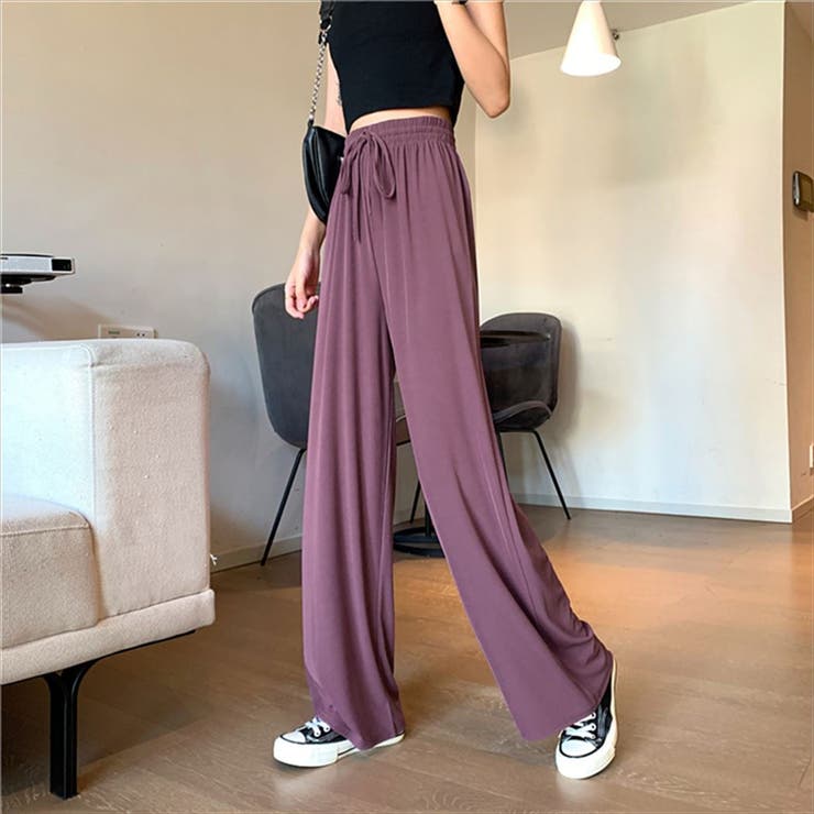 ワイドルーズパンツ レディース 秋冬 | teddyshop | 詳細画像20 